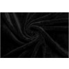 ECOMATRACE Mikroplyšová plachta čierna – 90×200 cm