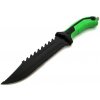 Nôž taktický black/green 32cm