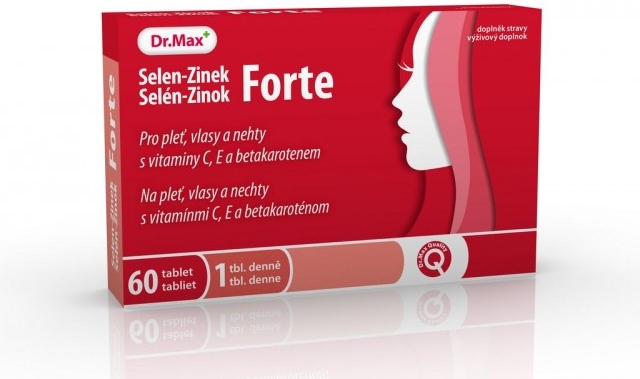 Dr.Max Selén Zinok Forte 60 tabliet od 10,99 € - Heureka.sk