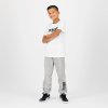 PUMA Detské joggingové nohavice sivé s nápisom