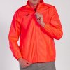 Rainjacket IRIS bunda do dažďa koralová fluo