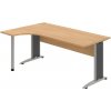 OFFICE PRO s.r.o. HOBIS kancelársky stôl pracovný tvarový, ergo pravý - CE 1800 P, dub