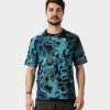 ALÉ Cyklistický dres s krátkym rukávom - CORNER OFF ROAD - šedá/čierna/modrá 3XL