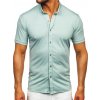 Bolf pánska košeľa s krátkymi rukávmi 2005 mentolová