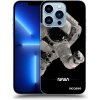 Picasee silikónový čierny obal pre Apple iPhone 13 Pro - Astronaut Big