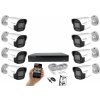 Monitorrs Security IP 8 kamerový set 2 Mpix WTube Plast (6023K8) (Monitorrs Security)