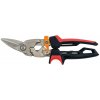 nožnice na plech ľavé PowerGear červené Fiskars 1027209