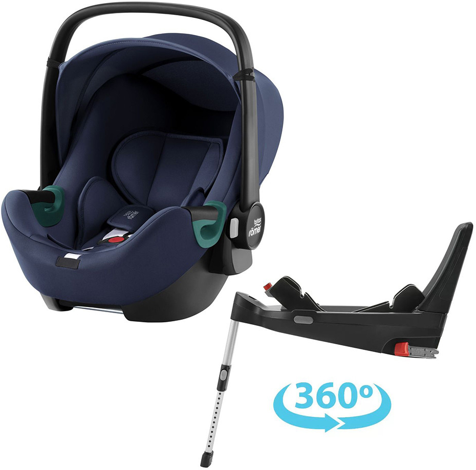 Britax Römer Dualfix 3 with Flex Base 5Z i-Size 2023 Indigo Blue