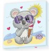 Diamantové maľovanie Dotzies Diamantové maľovanie - Koala so zmrzlinou (4895225924417)