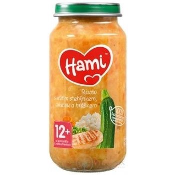 Hami rizoto s krůtím cuketou a hráš.250 g