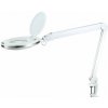 Dielenská lampa s lupou 10W, 6500K