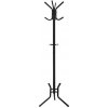 DOCHTMANN Stojanový vešiak klasický čierny 49 × 176 × 49 cm