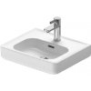 Duravit Soleil by Starck - Umývadielko, 45x38 cm, s prepadom, otvor na batériu, WonderGliss, biela 07444500001