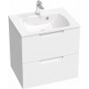 Ravak Classic II skrinka 60x45x58.5 cm závesná kúpeľňová skrinka pod umývadlo biela X000001476