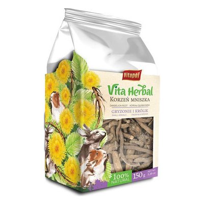 Vitapol Vita Herbal Doplnkové krmivo pre hlodavce a králiky Koreň púpavy 150 g