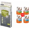 Eminent Cat Light Sterile 10 kg+ set Club4Paws Premium s lososom a kuracim mäsom 4x85g