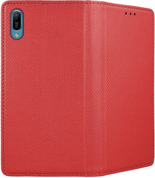 Púzdro Smart Magnet Huawei Y6 2019 červené