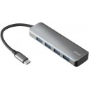 Trust Halyx Aluminium USB-C to 4-Port USB-A 3.2 Hub 23328