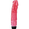 Seven Creations Jelly Pink Vibrator - Gélový vibrátor