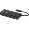HUB USB Manhattan 4x USB-A 3.0 (164924)