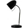 Aigostar B.V. Aigostar - Stolná lampa 1xE27/36W/230V čierna/chróm 130200COL + záruka 3 roky zadarmo