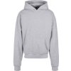 Build your Brand Mikina BY 162 s kapucí COT56016261013-heather gre 3XL Melír šedá