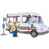 Simba Požiarnik Sam Autobus Trevora s figúrkou