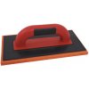 TOPTRADE hladítko ABS, huba jemná, PROFESSIONAL, 250 x 130 x 12 mm