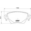 Sada brzdových platničiek kotúčovej brzdy BREMBO P 68 028