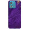Picasee silikónový prehľadný obal pre Motorola Edge 40 Neo - Purple