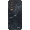 Picasee silikónový čierny obal pre Honor 90 5G - Black marble