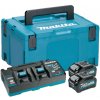 MAKITA BL4040F 191U00-8 SADA - Akumulátor Li-Ion (XGT) 40V-max / 4.0Ah s indikátorom nabitia (v balení: 2ks akumulátor+1ks nabíjačka+1ks kufor)