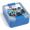Olovrantový box LEGO® City box na desiatu - modrá (5711938033811)