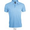 SOL´S PRIME / Pánska polokošeľa z ťažkej bavlny - sky blue XL