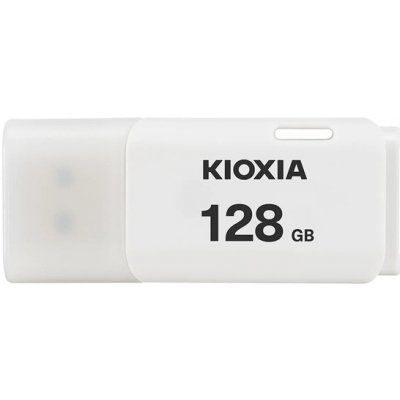 Kioxia USB flash disk, USB 2.0, 128GB, Hayabusa U202, Hayabusa U202, biely, LU202W128GG4 (LU202W128GG4)