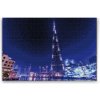 Vymalujsisam.sk Diamantovanie podľa čísiel - Burj Khalifa, Dubaj Veľkosť: 40x60cm, Rám: Bez rámu, iba zrolované plátno, Diamanty: Hranaté