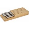 Joseph Joseph Elevate SST Knife Set w.In-drawer Bamboo Stor.Tray