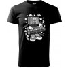 DJ meter - Klasické pánske tričko vyššej gramáže - XL ( Čierna )
