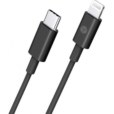 Sturdo KAB-0160-STU-LIGHT USB-C Lightning, 3A, 1m, černý