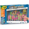 Crayola: Neon svietiaca kresliaca tabuľa s fixkami