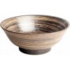 Japonská miska na Ramen - Uzu hnedá 22x9 cm 1100 m