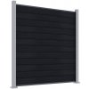 ROJA ELEMENT plotový panel WPC 180x180 cm a koncovky - antracit