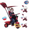 Smart Trike 1450511 Safari Lienka TouchSteering so slnečníkom červeno béžová