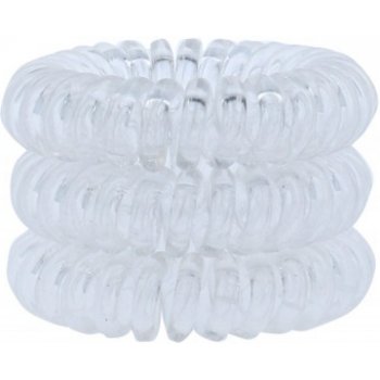 Invisibobble Power Hair Ring 3 ks gumička na vlasy pre ženy Crystal Clear