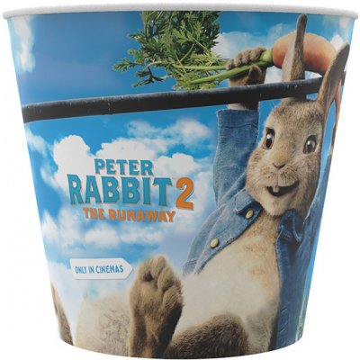 CORNiCO Pohár filmový XXL Peter Rabbit 2 na popcorn 5000 ml