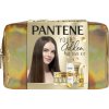 Sada štyroch produktov Pantene: olej, šampón, sérum v ampulkách a maska