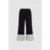 TEPLÁKY KARL LAGERFELD BOUCLE MIX SWEATPANTS BLACK