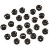 Giants fishing Hlavička čierna - beads black 100ks|3.8mm