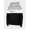 4F HJL22-JBLM003 LIGHT GREY MEL Detská mikina EU 122