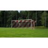 Football A11 M100 futbalová sieť biela-červená balenie 1 ks